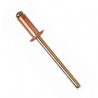 Заклепки медные вытяжные 2.4х6 мм DIN 7337
