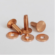 Заклепки медные с потайной головкой 3 мм М0б ГОСТ 10300-80