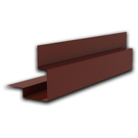 Планка угла наружного линеарного 75x75x3000 мм 08кп