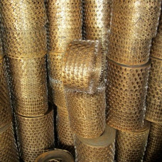 Омедненная высечка 100x0.8 мм Сталь 10 ГОСТ 18970-84