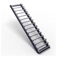 Лестница 700x1200x1200 мм ЛГФ 45-12.7