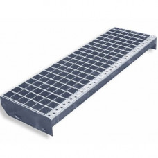 Прессованные оцинкованные ступени 1000x240x30 мм Ст1кп ГОСТ 380-94