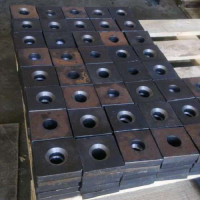 Литая анкерная плита 12 мм Ст3пс ГОСТ 24379.1-80