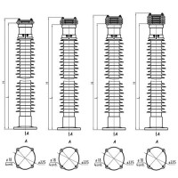 Шинные опоры ШО 110x2.25x128 мм ШО 110 Б Т1 ГОСТ Р 52082-2003