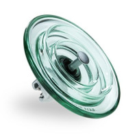 Линейные подвесные стеклянные тарельчатые изоляторы ПС 255x127x303 мм ПС-70Е ТУ 34-27-91-93