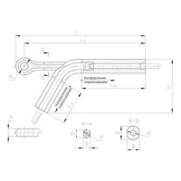 Натяжные прессуемые зажимы типа НАС 113.2x2 мм НАС-330-1Б