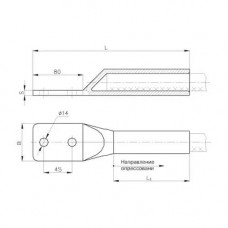 Аппаратные зажимы типа А2М 0.36 мм А2М-70-2