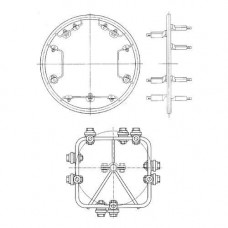 Переходные зажимы типа ПП для перехода с 5 на 4 и на 8 проводов 4x29.2x20.706 мм ПП-59