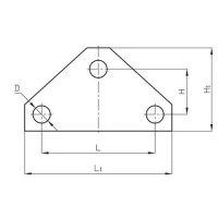 Коромысла типа К2 160x1.5x70 мм К2-7-1С