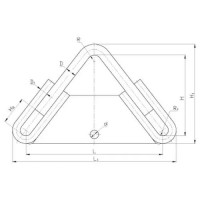 Коромысла типа 2КУ 732x44.8x1350 мм 2КУ-135-1