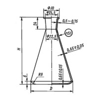 Колбы металлические 1 мм Пл99.9 ГОСТ 6563-75