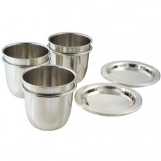 Тигли с поддоном металлические 1 мм Пл99.9 ГОСТ 6563-75