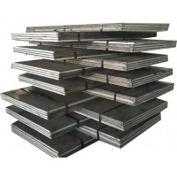 Горячекатаная стальная пластина 1000х14 мм сталь 3 ГОСТ 82-70