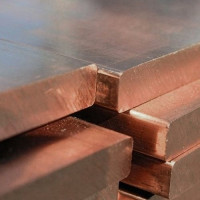 Бронзовая плита 40x190x230 мм БРОФ10-1