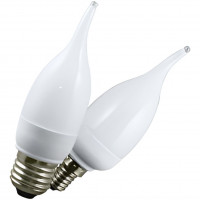 Лампа EV-C37-SMD 220В E27 3000K Свеча на ветру