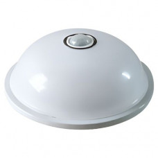 Светильник  пылевлагозащищенный c датчиком движения EV-LED-12W-6000K-B