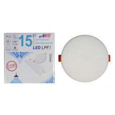Светильник встраиваемый LPFR 15вт круглый