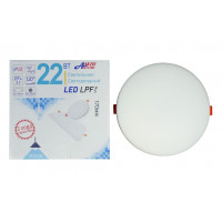 Светильник встраиваемый LPFR 22вт круглый