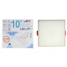 Светильник встраиваемый LPFS 10вт квадратный