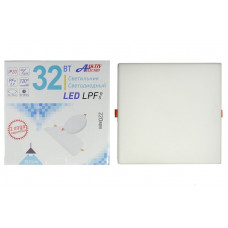 Светильник встраиваемый LPFS 32вт квадратный