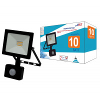 Прожектор светодиодный СДО-5 10Вт с датчиком движения