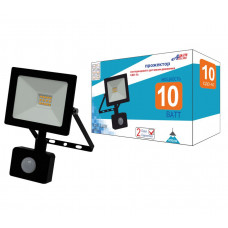 Прожектор светодиодный СДО-5 10Вт с датчиком движения