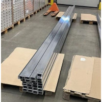 Алюминиевый П-профиль (швеллер) 40х60х40х3.0х6000 мм АД31Т1