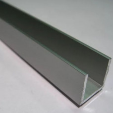 Анодированный П-профиль (швеллер) 10x10x1.5 мм АД31 ГОСТ 14350-80