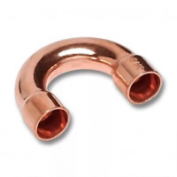 Медное колено 180 3/8" мм