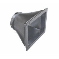 Титановые переходы с круглого на прямоугольное сечение односторонние 3000x5 мм ВТ1-0