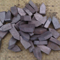 Титановольфрамовые пластины 10x7x3 мм Т15К6 ГОСТ 25409-90