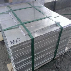 Кадмиевый анод 10x100x1000 мм Кд0 ГОСТ 1468-90