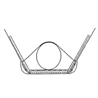 Железобетонные утяжелители УБГ 1420x1500x180 мм УБГ-1420