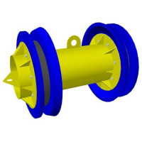 Поршень полиуретановый манжетно-дисковый 1220x2x2 мм ППМД-1220