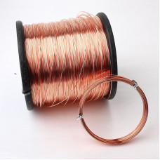 Медная круглая электротехническая проволока 0.7 мм М00 ТУ 16-705-492