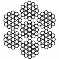 Канат двойной свивки 1.8x0.22x0.2 мм ЛК-О ГОСТ 2172-80