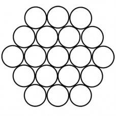 Канаты одинарной свивки спиральные 0.65x0.24x0.22 мм ЛК-О ГОСТ 3062-80