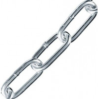 Длиннозвенные цепи 4 мм А2 DIN 763