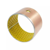 Металлополимерный подшипник скольжения с фторопластом 100x105x60 мм EGB10060-E40-B