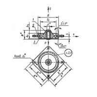 Амортизаторы приборные резинометаллические пластинчатые 22.5x32x10 мм АП-1 ГОСТ 11679.1-76