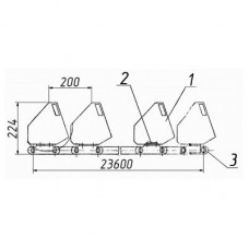 Планка для асфальтосмесительной установки