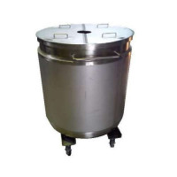 Передвижная дежа с рубашкой для лакокрасочной промышленности 5 мм Емкости
