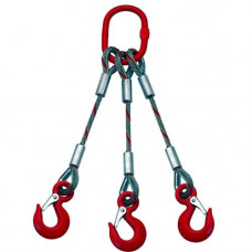 Канатный трехветвевой строп 1100x1 мм 3СК РД 10-33-93