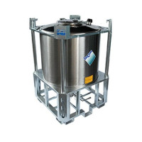 Титановая ёмкость нейтрализации растворов 1500x1200 мм ВТ1-0