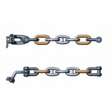 Цепной стопор для крепления якорной цепи при стоянке 11x491.5x36 мм ОСТ 5Р.2534-97