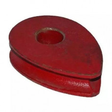 Вантовый коуш без треугольного отверстия 10 мм 08Х18Н10 DIN 3091