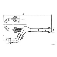 Погружной переносной водоструйный эжектор с открытыми резьбовыми концами 6.3x0.7 мм АК7