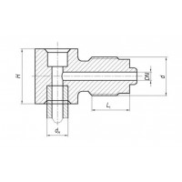 Штуцер ответвительный внахлестку 3x160 мм 556-03.398 ГОСТ 5890-78