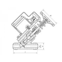 Клапан пусковой штуцерный с датчиком конечного положения 587-0382 (ИТШЛ.49111106)