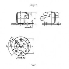 Швартовые тумбы ТСО 100 мм ТСО-100 ГОСТ 17424-72